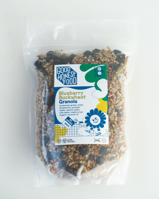 GHF Blueberry Buckwheat Granola 400g