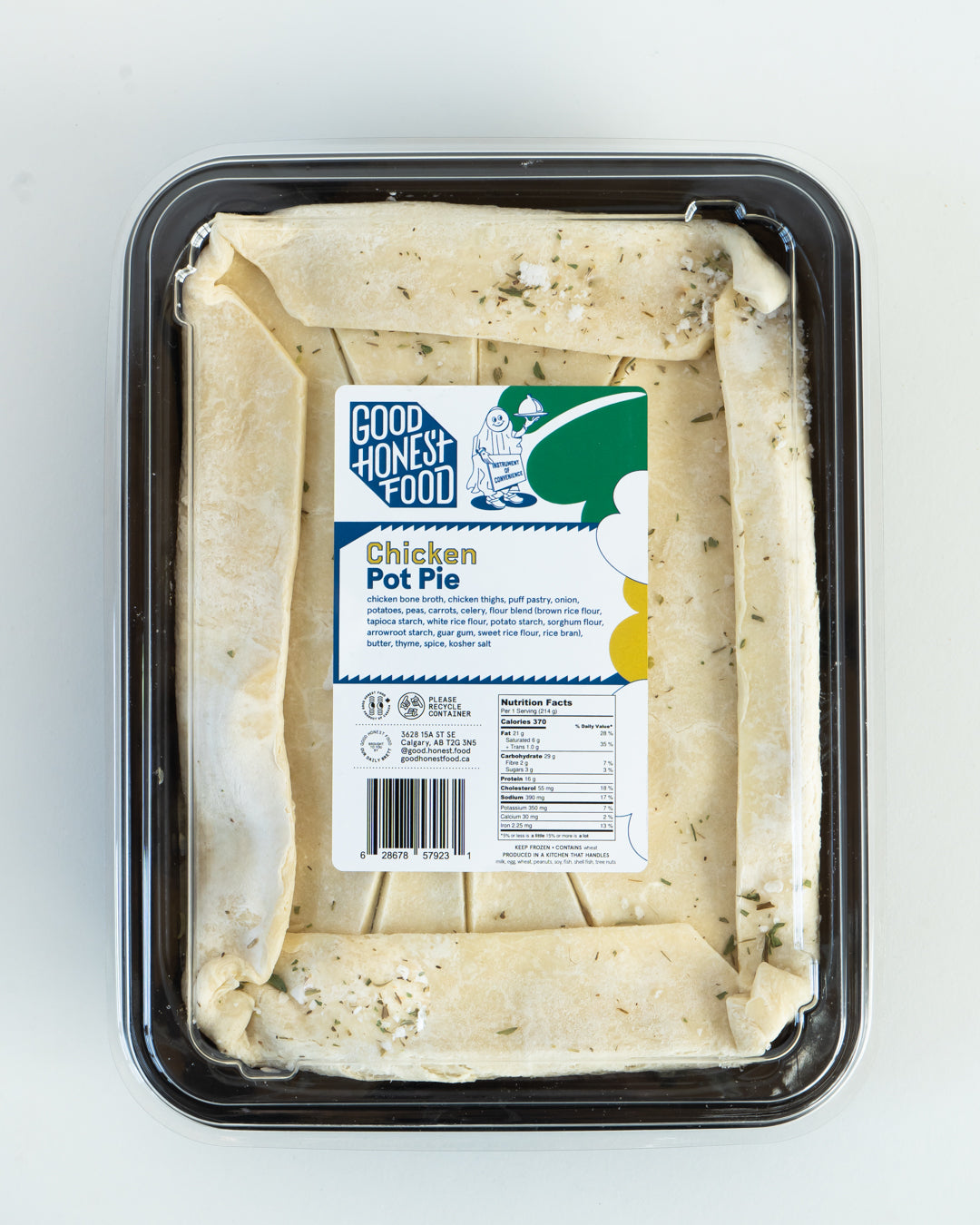 GHF Chicken Pot Pie (Frozen) 1kg