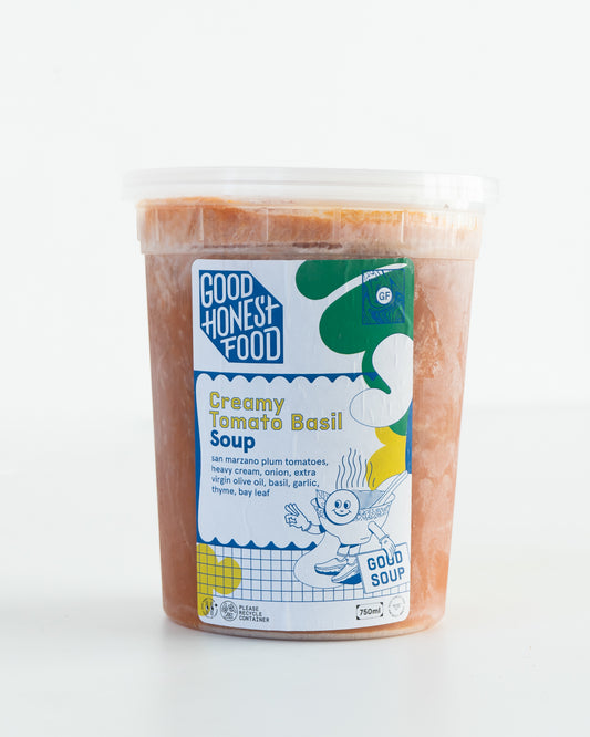 GHF Creamy Tomato Basil Soup (Frozen) 750ml